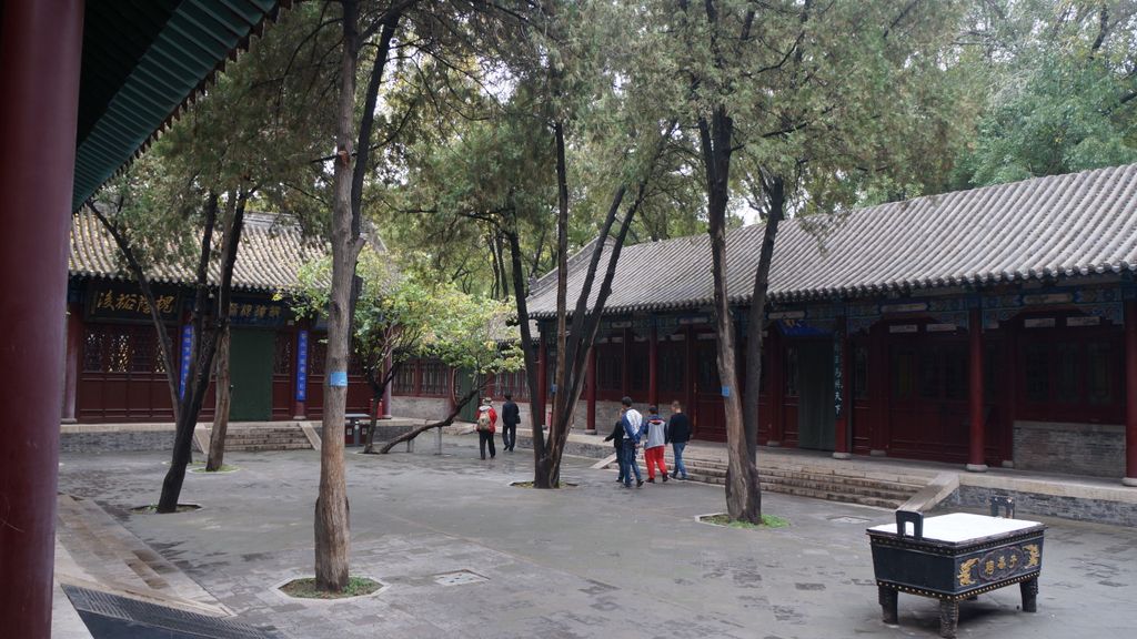 Jinci Park and Temple, Taiyuan. (It was founded about 1,400 years ago and expanded during the following centuries, resulting in a diverse collection of more than 100 sculptures, buildings, terraces, and bridges.)