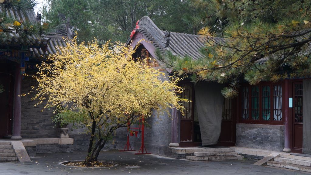 Jinci Park and Temple, Taiyuan. (It was founded about 1,400 years ago and expanded during the following centuries, resulting in a diverse collection of more than 100 sculptures, buildings, terraces, and bridges.)