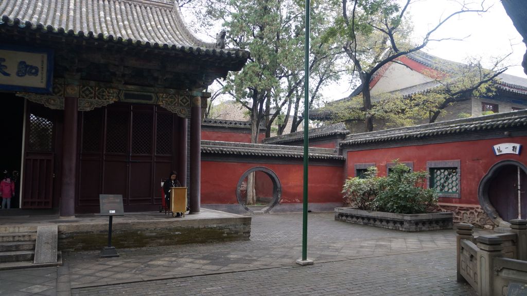 Jinci Park and Temple, Taiyuan. (It was founded about 1,400 years ago and expanded during the following centuries, resulting in a diverse collection of more than 100 sculptures, buildings, terraces, and bridges.)