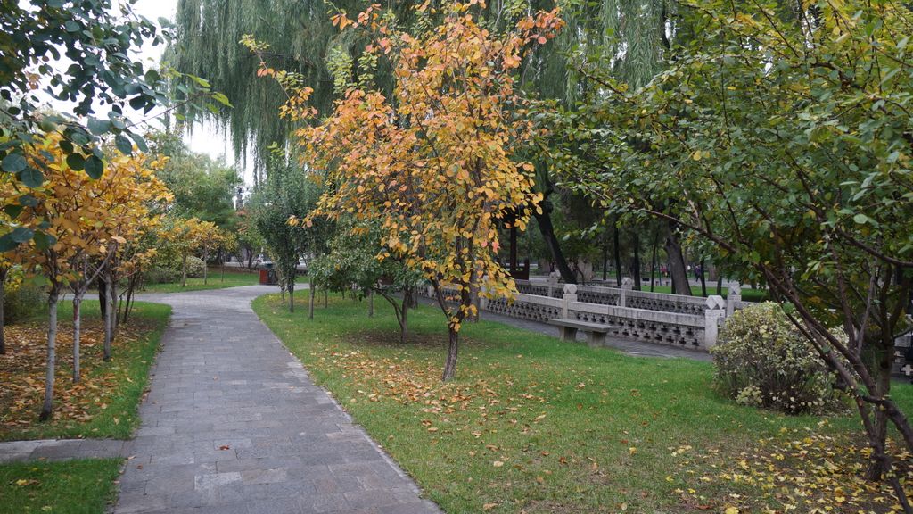 Jinci Park and Temple, Taiyuan. (It was founded about 1,400 years ago and expanded during the following centuries, resulting in a diverse collection of more than 100 sculptures, buildings, terraces, and bridges.)