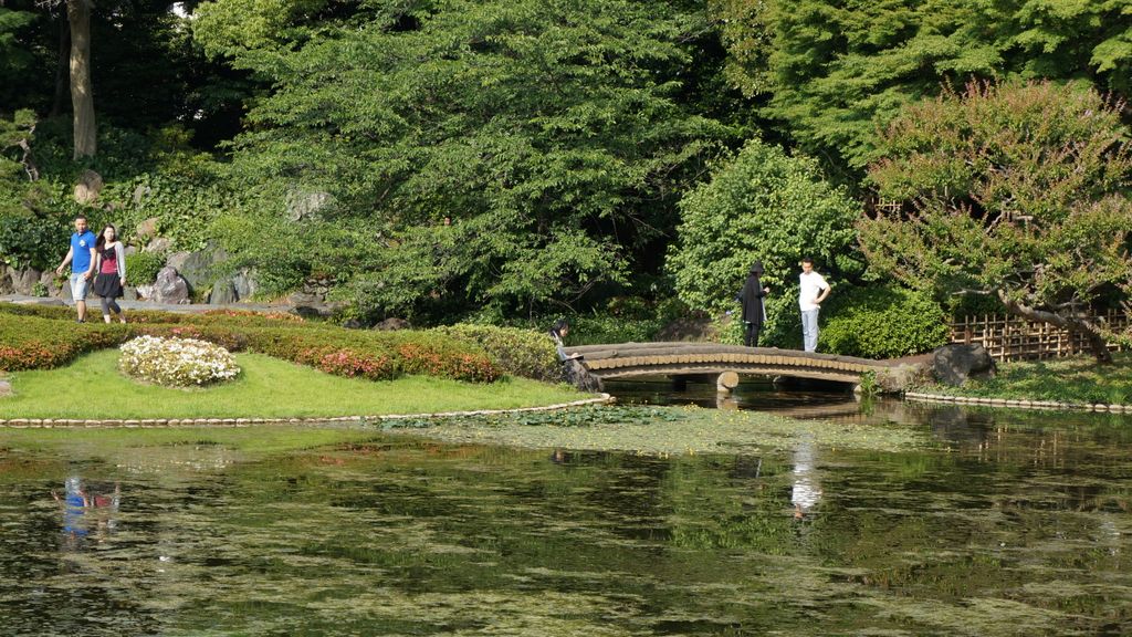 Gardens of the Imperial Palace in Tokyo, Japan