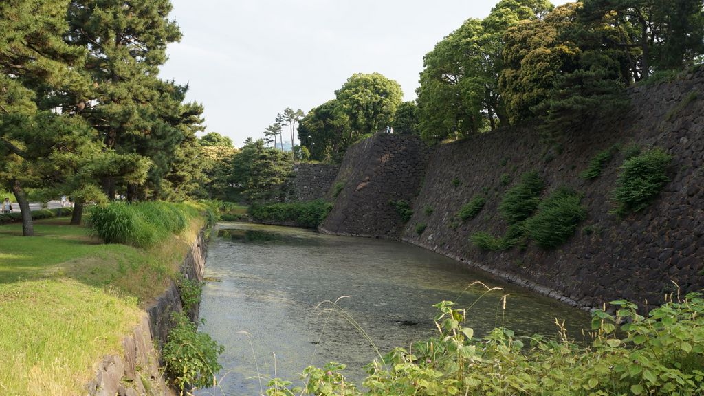 Gardens of the Imperial Palace in Tokyo, Japan