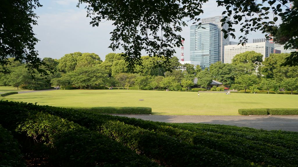 Gardens of the Imperial Palace in Tokyo, Japan