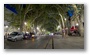 Aix-en-Provence, old city at night, Cours Mirabeau