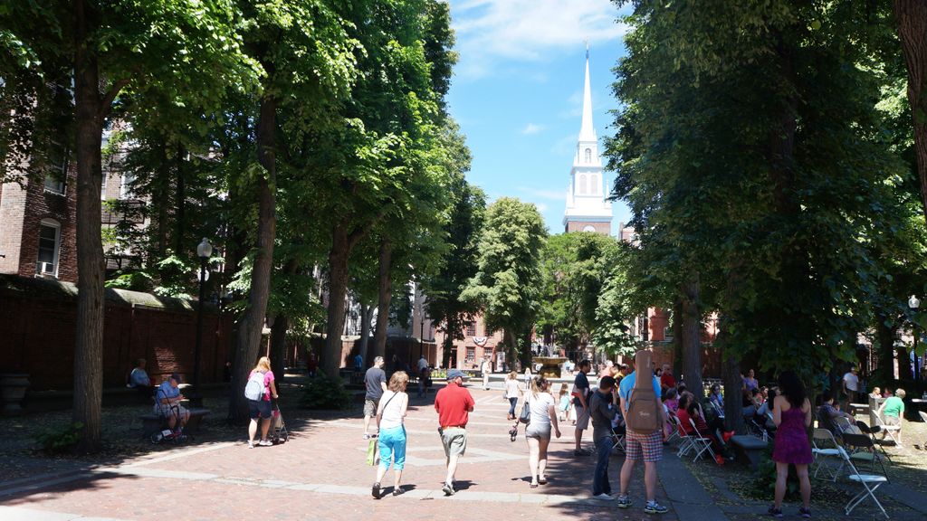 Paul Revere's House area, North End, Boston