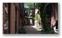 Small courtyard on Revere Street, Beacon Hill, Boston