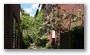 Small courtyard on Revere Street, Beacon Hill, Boston