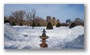 Public Gardens, Boston, on a beautiful late winter day