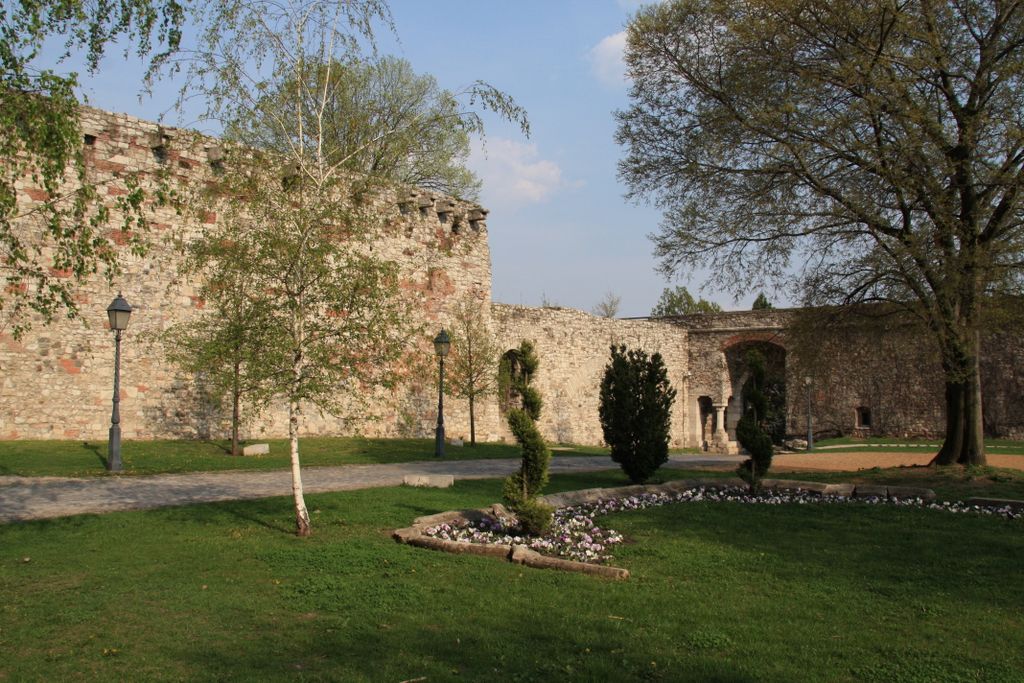 Budapest, walls of the old city