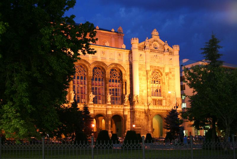 The Vigadó, ie a concert hall