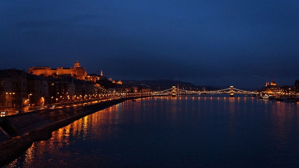 Castle Hill with the Chain Bridge, Budapest