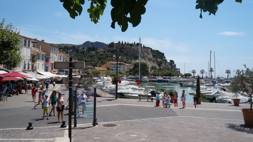 The port of Cassis