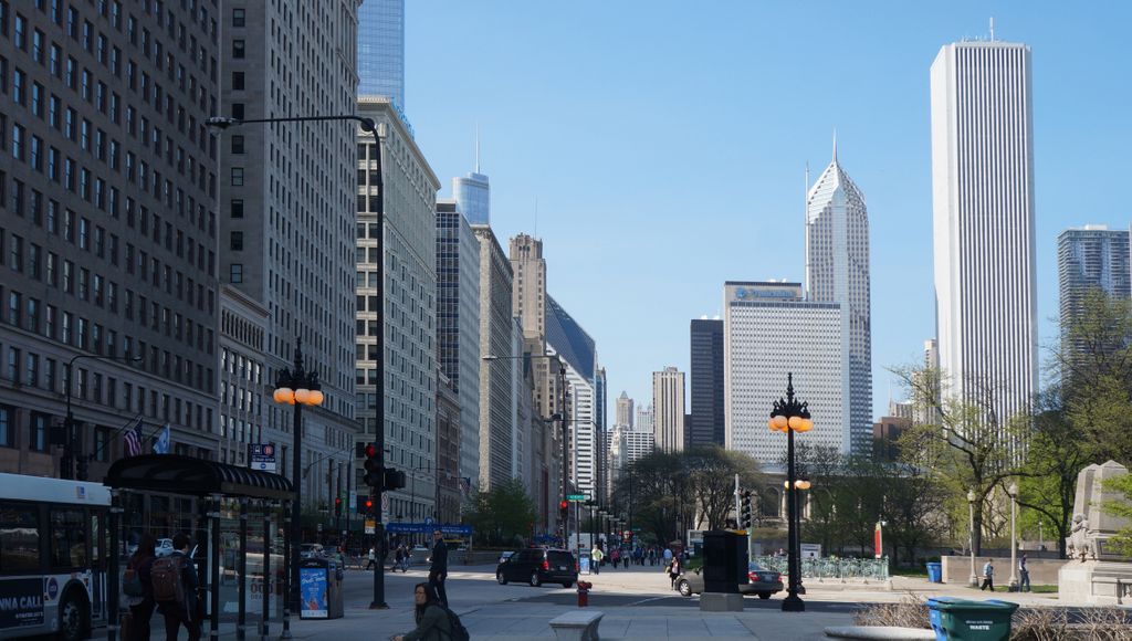 Michigan Avenue, Chicago Loop (Business Center)