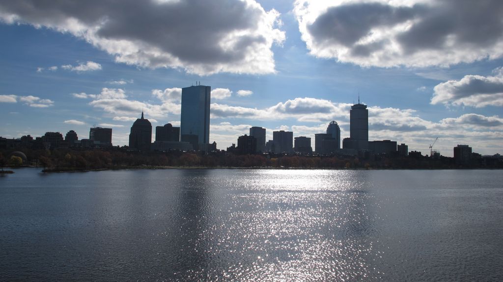 Boston viewed from Longfellow Bridge