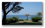 View of the bay of Marseille from the park 