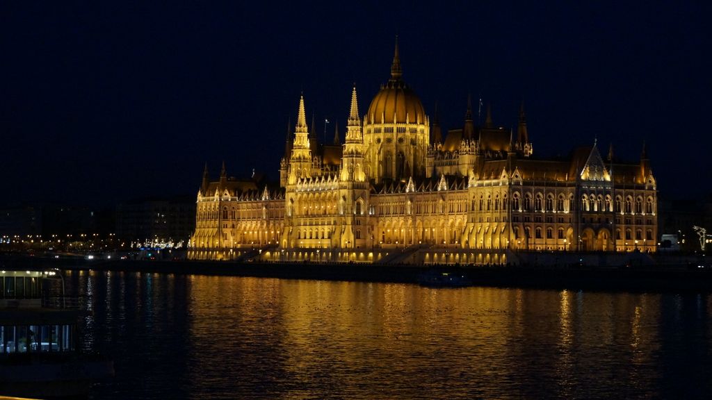 The parliament building, Budapest