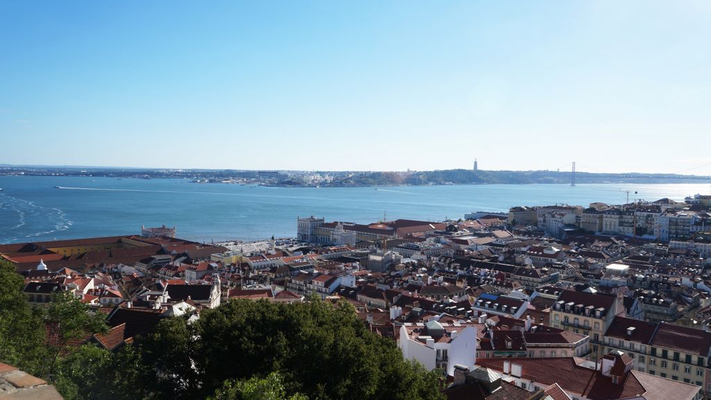 View of Lisbon from the Castle