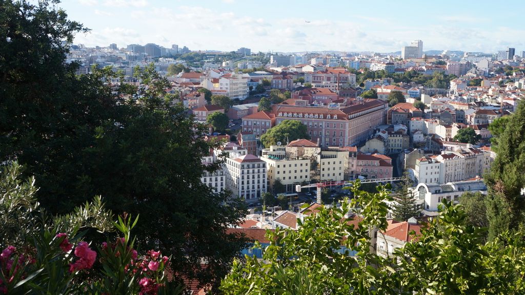 View of Lisbon from the Castle