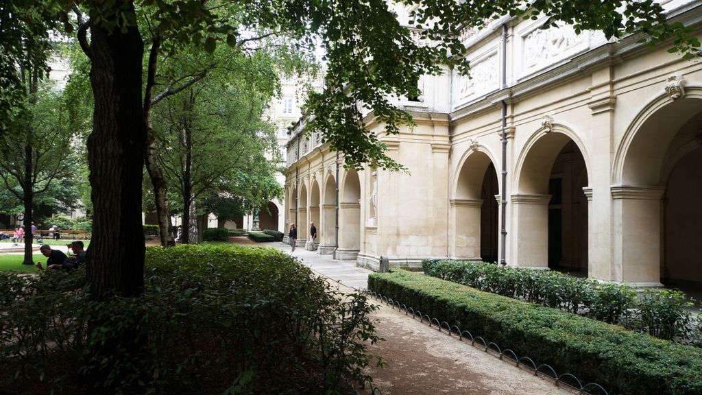 Museum of fine arts (in fact, an old monastery), Lyon
