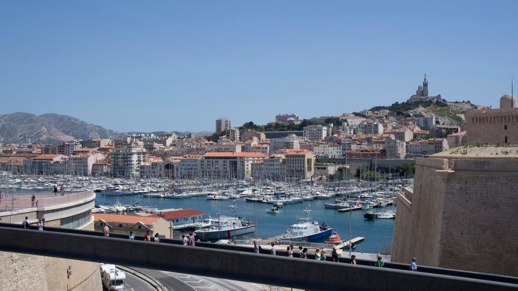 View of Marseille, from the Fort St. Jean