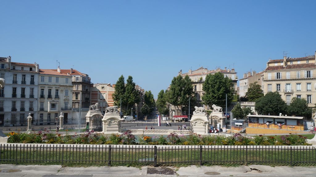 View of Marseille, from the Palais Longchamps