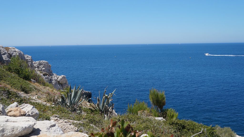Seashore by Montredon, at the Eastern edge of Marseille