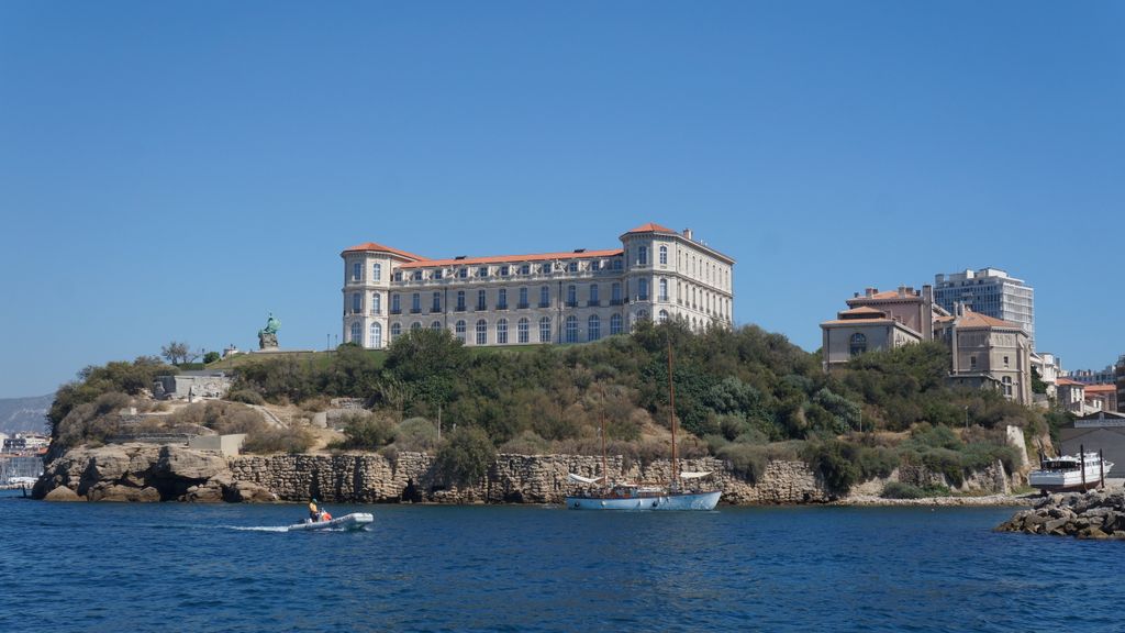 Palais du Pharo, at the entrance of the old Harbour of Marseille