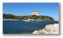 Marseille, the Pharo palace, seen from the other side of the old harbour