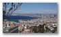 View of Marseille from the mountain of the cathedral