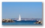 Sea at Marseille, seen from the 