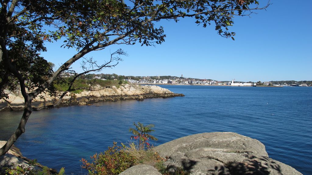 Stage Fort Park in Gloucester, Cape Ann, North-East of Boston