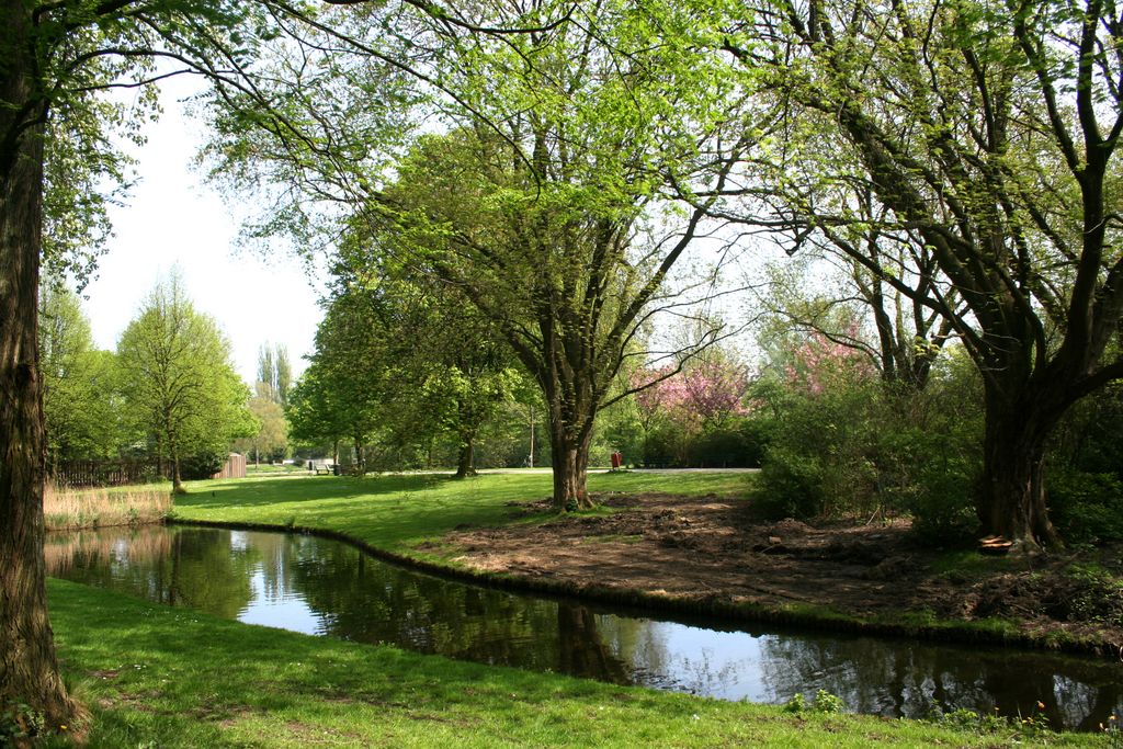 Amsterdam Beatrixpark in Spring