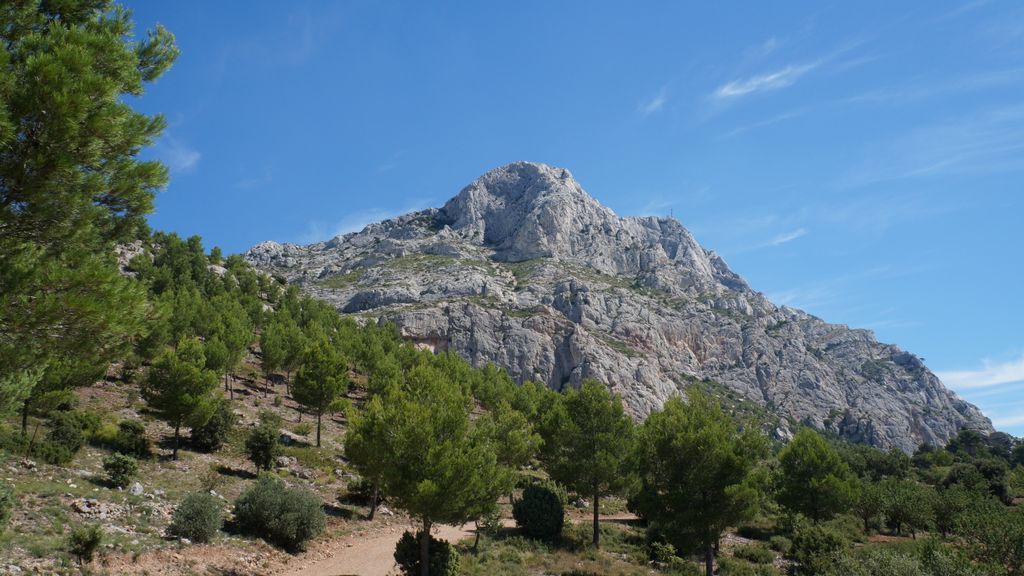 On slopes of the St. Victoire, Aix-en-Provence