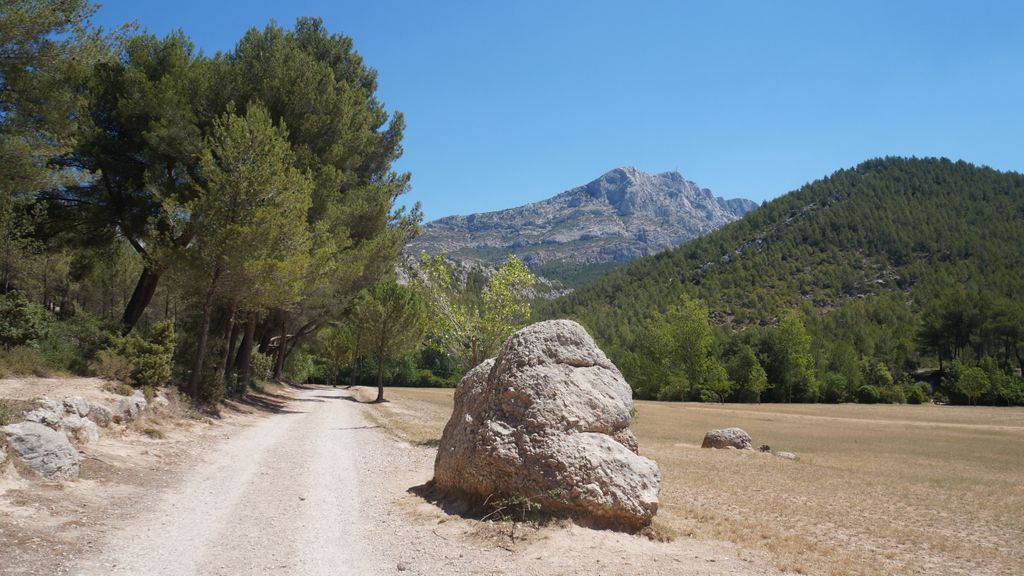 On the slopes of the St. Victoire, nearby Aix-en-Provence