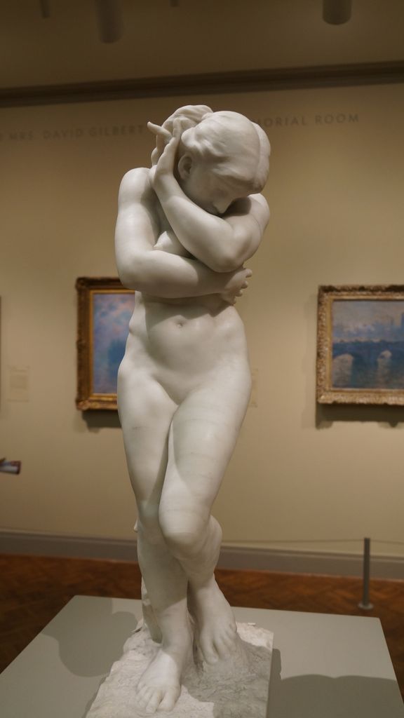 Rodin, Eve after the fall; The Art Institutes, Chicago