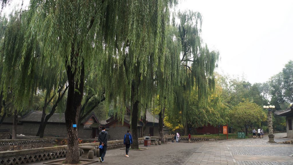 Jinci Park and Temple, Taiyuan. (It was founded about 1,400 years ago and expanded during the following centuries, resulting in a diverse collection of more than 100 sculptures, buildings, terraces, and bridges.)