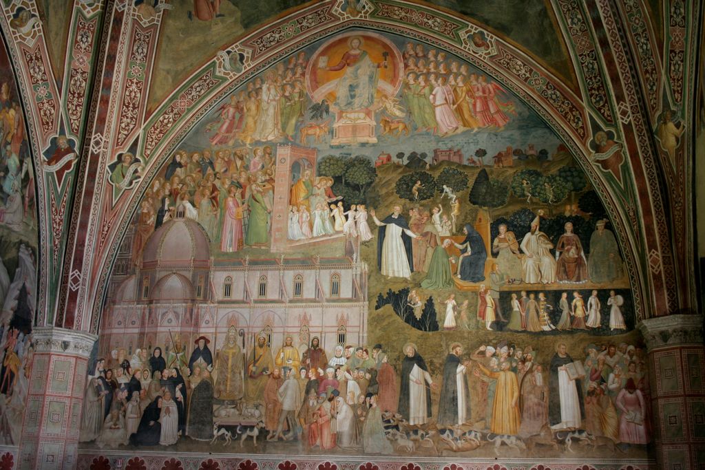 Spanish Chapel, Cloisters of Santa Maria di Novella, Florence, Italy