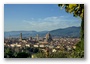 View of the city from Viale Gallileo Gallilei, Florence, Italy