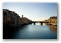 View from Ponte Vecchio, Florence, Italy