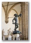 Cellini's Perseus, Loggia dei Lanzi, Florence, Italy